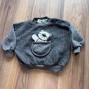 Sesame Street Baby Vintage Y2K Teddy Sweater Size 3-6 Months